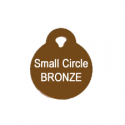 small circle bronze