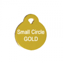 small circle gold