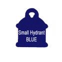 small hydrant blue