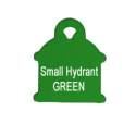 small hydrant green