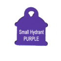 small hydrant purple