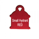small hydrant red