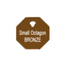 small octagon bronze